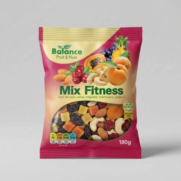 Mix de nuci și fructe Fitness