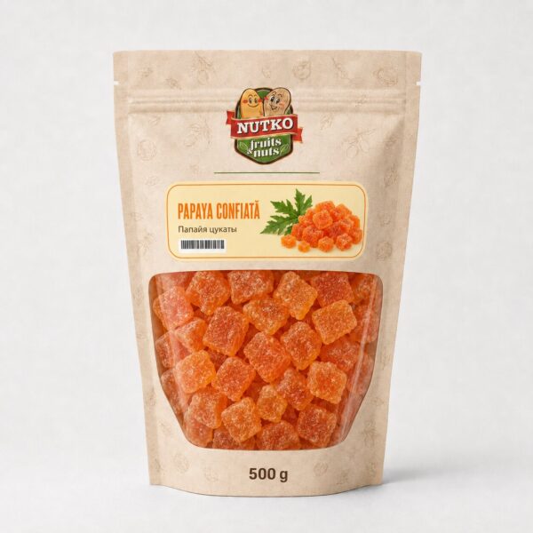Candied papaya