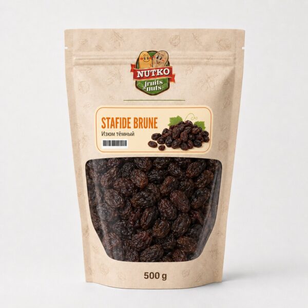 Dark raisins